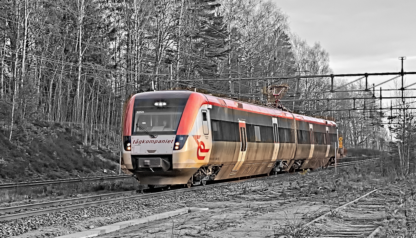 TiB X51 passerar norrut